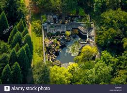 Tourist locations in germany, contact details, maps and gps directions to botanischer garten bochum. Luftaufnahme Chinesischen Garten Im Botanischen Garten Der Rub Ruhr Universitat Bochum Bochum Ruhrgebiet Stockfotografie Alamy