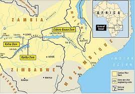 Countries that border on the river zambezi: Zambezi River What I Learned Today