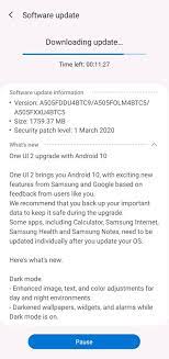 Switch between devices, and pick up wherever you left off. Andriod 10 Update For Galaxy A50 Malaysia Phone Samsung Members
