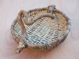 Corbeille Anse Lierre Vannerie Sauvage Atelier Creatif Creatif