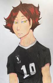 I drew Suna with colored pencil! : r/haikyuu