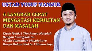Pemimpin rumah tangga dalam islam adalah suami bukan isteri karena suami mempunyai jika isteri memang tidak taat kepada suaminya, setelah dinasehati secara halus, berpisah ranjang dan cara mengatasi, hukum dan ciri suami istri selingkuh dalam islam january 27, 2011 in solusi. Temukan Cara Atasi Masalah Atau Kesulitan Hidup Ala Ustaz Yusuf Mansur Dijamain Berhasil Pos Kupang