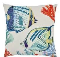 Saro Enchantment Cotton 20" Throw Pillow Cover | Wayfair