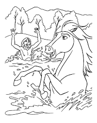 Ausmalbild spirit im sprung ausmalbilder kostenlos zum. Ausmalbilder Spirit 40 Bilder Von Wilde Mustang Zum Drucken