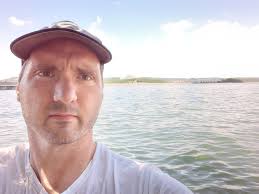 Saw people swimming in the water this afternoon