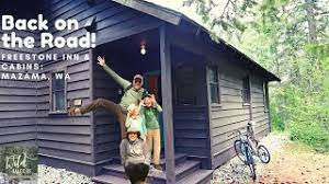 Calling his new venture the early winter resort, wilson created not only one of the hardest to reach businesses in north america but also a piece of local legend. Back On The Road Again Freestone Inn Cabins Mazama Wa Vlog Youtube