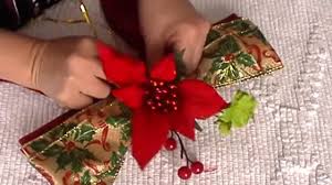 Lazo Navideno Adornos Navidenos Lazo Para Arbol De Navidad Adornos Con Cinta Alambrada Youtube