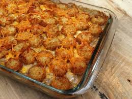 Cowboy Tater Tot Casserole Cowboy Casserole Cowboy Casserole Recipe Recipes