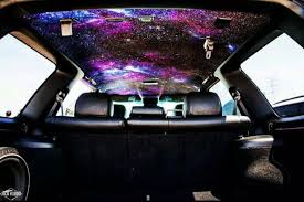 Galaxy Art Car Roof Interior Interiorpaneling Car Cleaning Hacks Galaxy Car Cleaning Car Interior