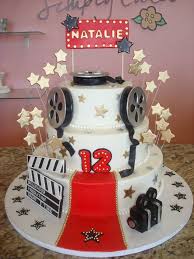 Bolo Hollywood Hollywood Cake Movie Cakes Party Cakes