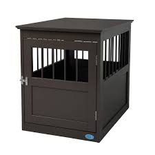 Casual home wooden medium pet crate, end table, espresso. Coziwow Dog Wooden Crate Kennel Cage Bed Night Stand End Table Wood Furniture Cave House Room Large Size Brown 27 5 H Amazon In Pet Supplies
