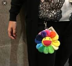 Murakami Keychain Murakami Flower Keychain Murakami
