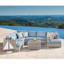 Niko 8 Piece Modular Seating Set In Slate By Sirio Best Outdoor Furniture Modern Outdoor Furniture Patio Seating Sets