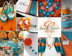 Pink wedding color as shown in the collage below, pink can be a beautiful color all by itself. Wedding Wednesday Burnt Orange Color Palette Request Fall Wedding Flowers Orange Burnt Orange Weddings Teal Orange Weddings