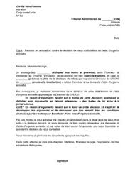 Campus france algerie je cherche un modele lettre recours ceux qui en ont fais ca serait gentil poster dsl pour le refus faut pas nourrir espoir avec ce rec. Lettre De Recours Devant Le Tribunal Administratif Contre Le Refus D Aide D Urgence Annuelle Modele De Lettre Gratuit Exemple De Lettre Type Documentissime