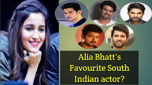 Alia Bhatt S Favourite South Indian Actor Youtube Her first acting role was in 1999 film sangharsh as a child artist while she made a proper film debut with lead role in 2012 film student of the year.