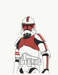 Step by step drawing tutorial on how to draw captain rex from star wars. My Sixth Attempt At Making Art On My Phone This Time It S A Phase 2 Clone Trooper 9gag