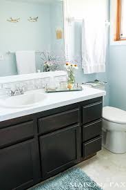 There are two ways to go about it. Diy Gel Stain Cabinets No Heavy Sanding Or Stripping Maison De Pax