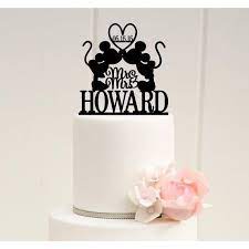 Mickey Minnie Mr And Mrs Wedding Cake Topper Disney Wedding Cake Disney Wedding Cake Toppers Mickey And Minnie Wedding