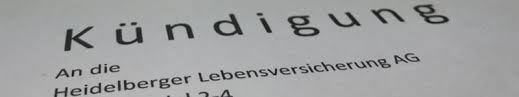 Individuelle beratung zu fragen rund um karriere und finanzen Mlp Bzw Heidelberger Lebensversicherung Kundigen Kundigungsvorlage