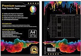 Amazon Com Mr R Premium Sublimation Heat Transfer Paper For Epson And Sawgrass 105gsm A4 8 25 X11 69 100 Sheets Per Pack Arts Crafts Sewing