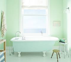 Sea Air Wall Color Palladian Blue Trim Color Distant Gray Tub Color Breath Of Fres Bathroom Wall Colors Best Bathroom Paint Colors Bathroom Colors