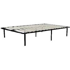 The bed frame doesn't require a box spring, and it's compatible with memory foam, latex, and traditional spring mattresses. Wooden Slat Bed Frame Black Walmart Com In 2021 Metal Platform Bed Platform Bed Frame Bed Slats