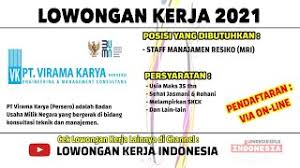 We did not find results for: How M Chu Open Recruitment Bumn Pt Virama Karya Persero Juni 2021