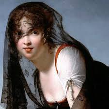 It is now thought to be by the portraitist marie denise villers, sister of the artist marie victorine lemoine, whose work hangs nearby. Pin On Particolari Pittorici E Non Delle Opere D Arte