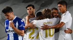 You can stream the following real madrid cf games by clicking on the match link or in the game on the menu above. Real Madrid 2 0 Alaves Real Move Within Two Wins Of Title With Comfortable Win Football News Sky Sports