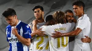 New real madrid boss ancelotti reportedly keen on reunion with former player reports claim that carlo ancelotti, now back to coach real madrid for a second spell, is reportedly. Real Madrid 2 0 Alaves Real Move Within Two Wins Of Title With Comfortable Win Football News Sky Sports