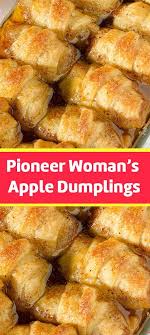 There's something to be said about sweet treats in the summertime. Pioneer Woman S Apple Dumplings Apple Dumpling Recipe Apple Dumplings Dessert Recipes
