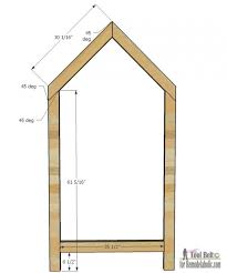 I hope you will find an easy plan to follow and make it yourself. Remodelaholic House Frame Twin Bed Building Plan House Frame Bed Toddler House Bed Kid Beds