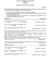 Model de varianta bac psihologie 2013. Proba La Alegere Bac 2018 Subiecte È™i Barem AbsolvenÈ›ii Au SusÈ›inut Ultima ProbÄƒ A Examenului Stirileprotv Ro