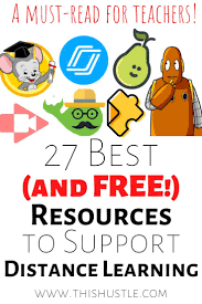 27 Best And Free Resources To Support Distance Learning This Hustle In 2020 Distance Learning Learning Websites Learning Quotes