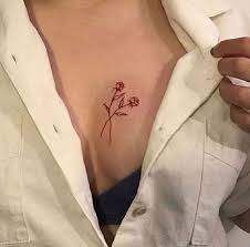 Red Rose Tattoo Small Red Ink Tattoos Tattoos Red Tattoos