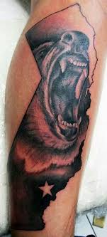 Tattoo California Bear Tattoos California Tattoo Bear Tattoo Designs