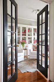 Commercial glass doors and entryways from aldora offer a variety of panic devices, stile widths, glass types and hardware options to fulfill your project needs. 50 Awesome Decorative Glass Doors Ideas Home To Z French Doors Interior Black Interior Doors Glass Doors Interior