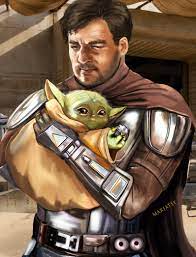 Artstation Mandalorian Fanart And Baby Yoda Mariia Tsymbala