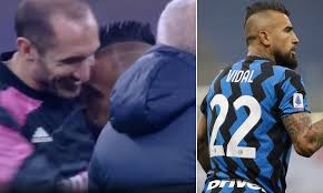 Maybe you would like to learn more about one of these? Arturo Vidal Insists He Did Not Kiss The Juventus Badge Before Inter Milan S Serie A Victory Daily Mail Online