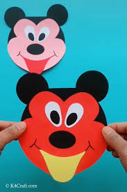 Side eye designs are newer to our selection, and we are designing more and more, but they are becoming very popular!! Mickey Mouse Paper Craft For Kids Step By Step Tutorial K4 Craft
