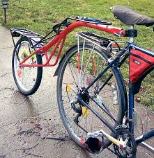Bike Rack Extension Bicycle Trailer Bicycle Bicycle Cargo Trailer