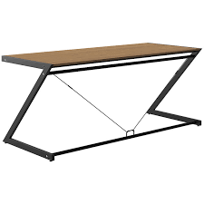 Manuell höhenverstellbarer arbeitstisch in braun und schwarz. Braun Schwarz Holz Schreibtische Online Kaufen Mobel Suchmaschine Ladendirekt De