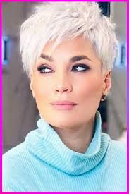 Pixie cut with long bangs. Pin On Hair