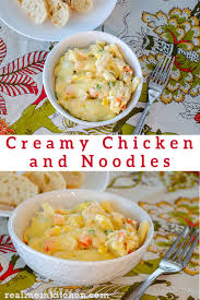 Combine dashi or stock, soy sauce and mirin. Creamy Chicken And Noodles Real Mom Kitchen Chicken