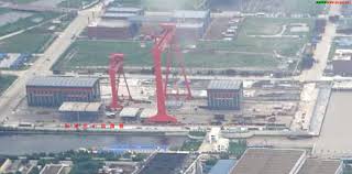 😳 even if quite blurry it is so far the best image showing china's third. Pln Type 003 Carrier 20200703 Modern Chinese Warplanes Facebook