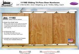 6mm tuff clear a+ rated low e glass units using icosave, in a 28 mm unit using a dark insulated, warm edge, super spacer bar. Johnson Hardware 111md Multi Pass Sliding Door Hardware Johnsonhardware Com Sliding Folding Pocket Door Hardware
