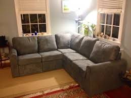 Home Reserve Sectional Mission Federal Faux Leather Sectional Home Couch