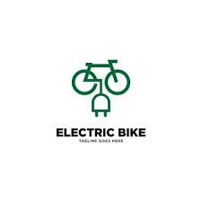 Electric Bike Logo Template Vector Illustration Vector Bike Logos Design Bike Logo Bike Icon