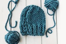 Free, fun & easy super bulky crochet hat pattern. Cozy Bulky Hat Knitting Pattern Allfreeknitting Com